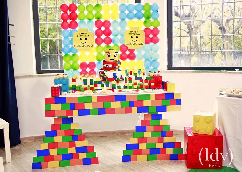 Festa tema Lego per bambini Roma - Feste Originali e Novità